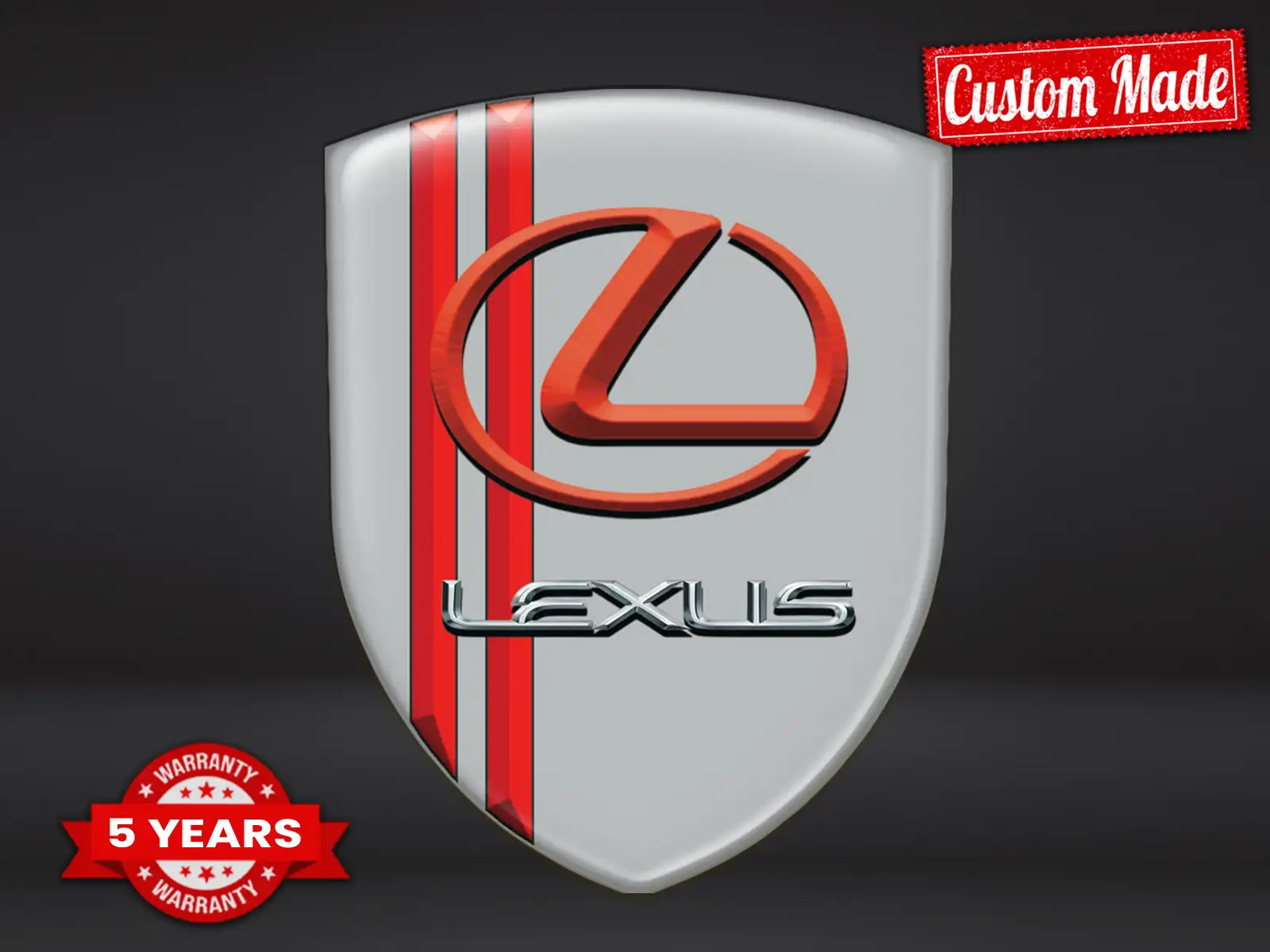 Lexus Etiquetas Negocio Resistentes Estilo Personalizables X